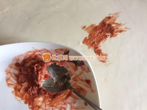 玫瑰腐乳蔥花燙面餅的做法