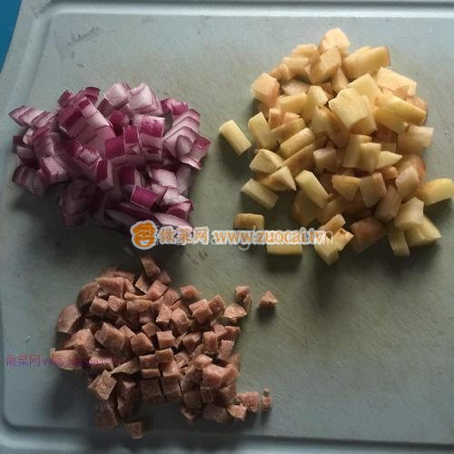 奶汁土豆面包的做法