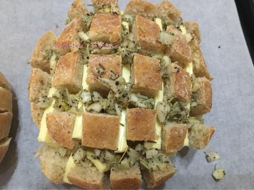 芝士烤面包花的做法