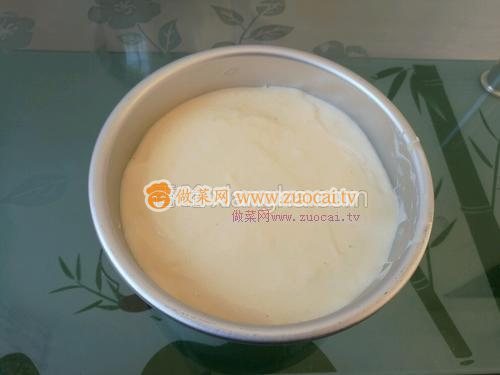 6寸戚風(fēng)蛋糕的做法