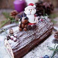 超簡(jiǎn)單圣誕樹(shù)根蛋糕卷-超人氣菜譜的做法圖解49