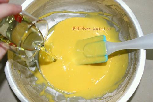 6寸戚風(fēng)蛋糕的做法