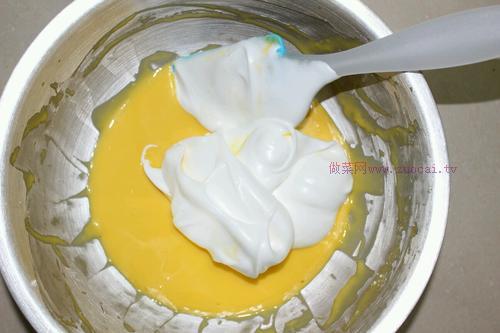 6寸戚風(fēng)蛋糕的做法