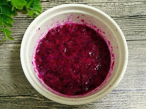 玫瑰花饅頭（紅心火龍果汁）的做法