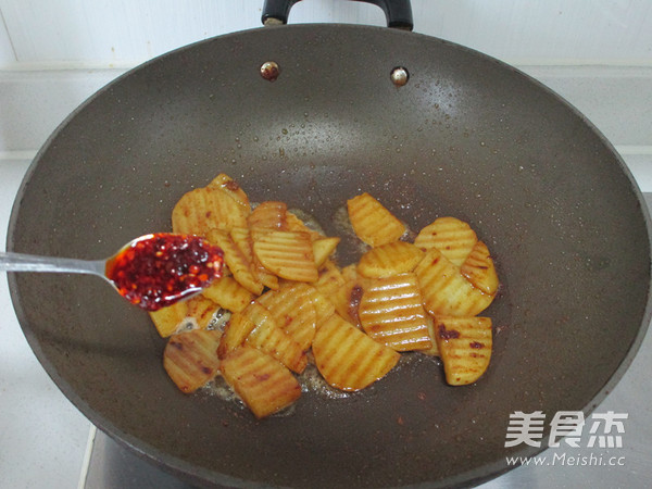 #九陽(yáng)炒菜機(jī)#香辣土豆牛肉片的做法