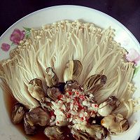 蠔肉金針菇 #方太蒸愛(ài)行動(dòng)#的做法圖解4
