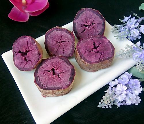 微波爐烤紫薯的做法