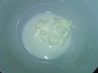 淡奶油戚風(fēng)蛋糕的做法步驟2