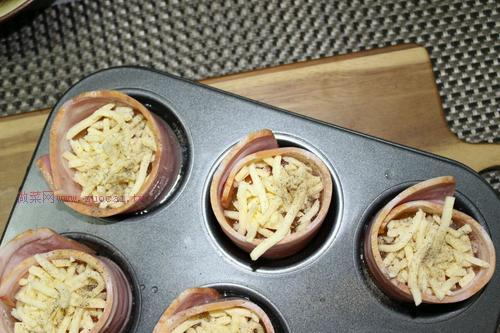 培根芝士雞蛋卷的做法