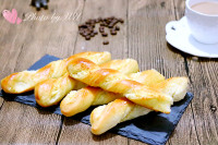 椰蓉扭扭面包條的做法步驟14