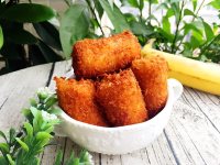 炸香蕉的做法步驟7