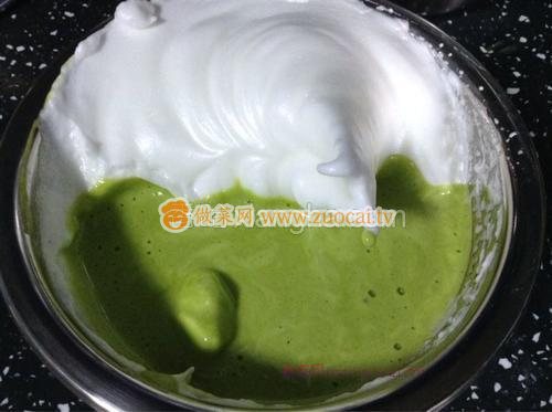 菠菜戚風(fēng)蛋糕的做法