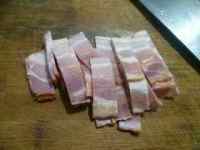 培根炒面的做法步驟2