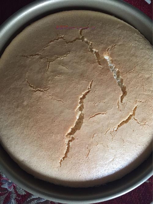 8寸戚風(fēng)蛋糕的做法