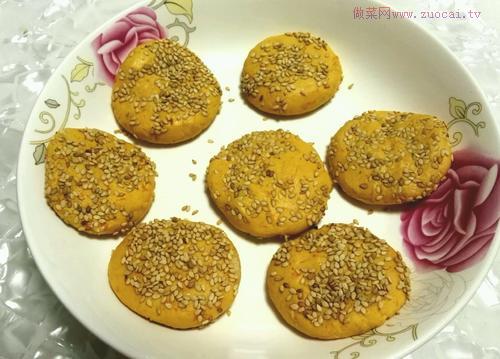 香煎南瓜餅的做法