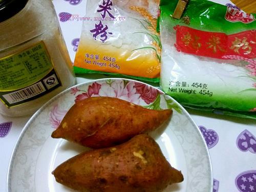 紅薯糯米糕的做法