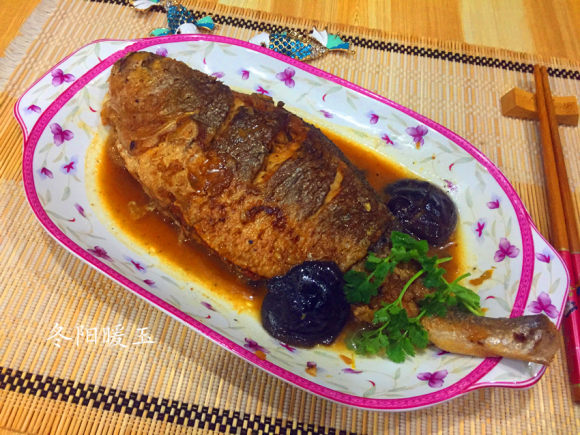 紅燒香菇大黃魚(yú)