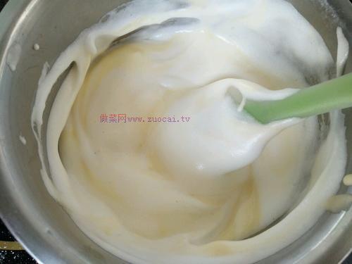 6寸戚風(fēng)蛋糕的做法