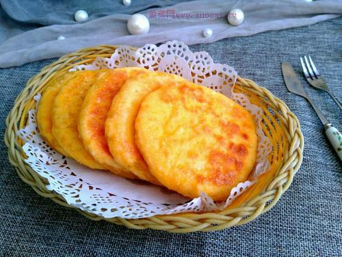 南瓜發(fā)面糖餅的做法