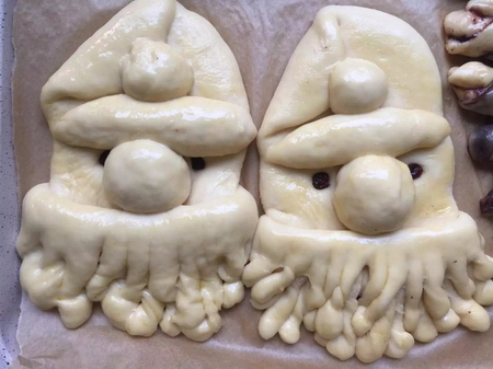 圣誕樹(shù)面包的做法步驟13