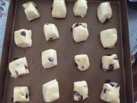 蔓越莓小面包塊的做法步驟12