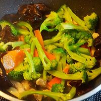 清炒西藍(lán)花的做法圖解6