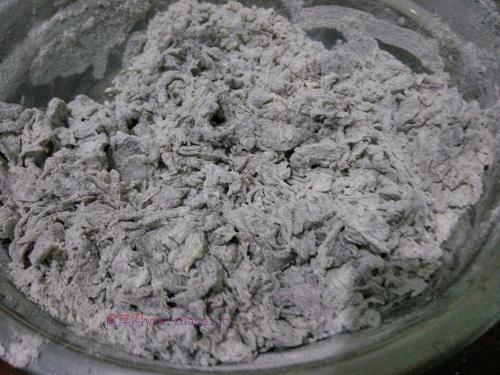 黑米發(fā)糕的做法