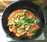 胡蘿卜杏鮑菇燒土雞的做法步驟14