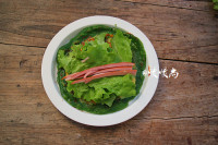 菠菜雞蛋卷餅的做法步驟8