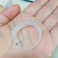 7個月寶寶輔食，銀魚山藥青菜泥＋米粉的做法圖解4