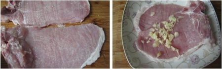 黃金炸豬排的做法步驟1-2