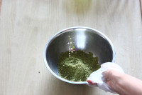 圣誕風抹茶椰蓉蘋果派的做法步驟3