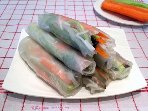 米紙春卷的做法