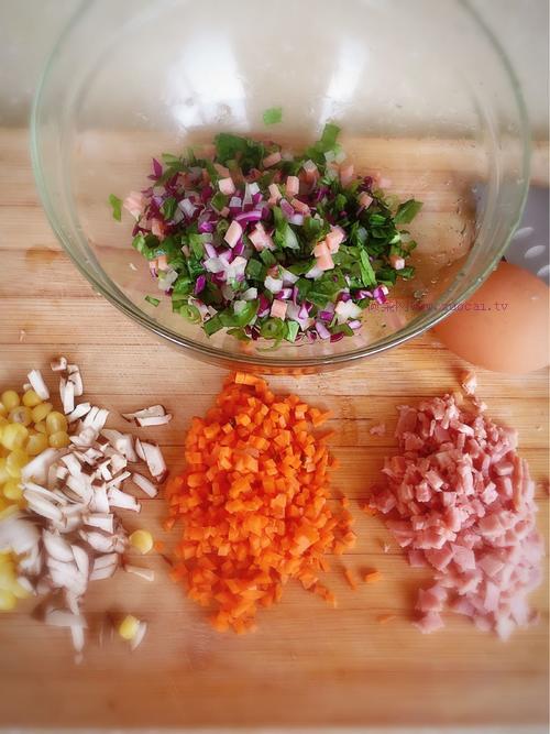 繽紛飯團的做法