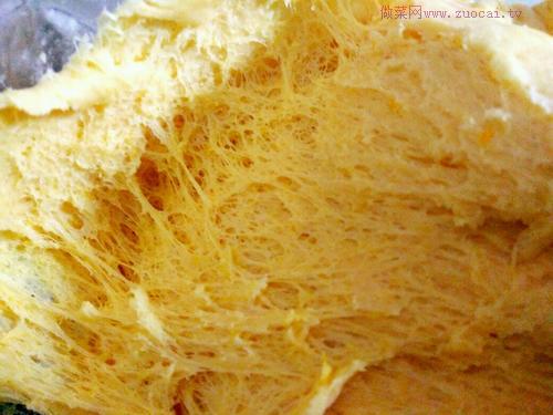 南瓜花樣饅頭的做法