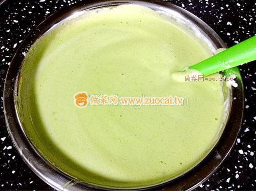 菠菜戚風(fēng)蛋糕的做法