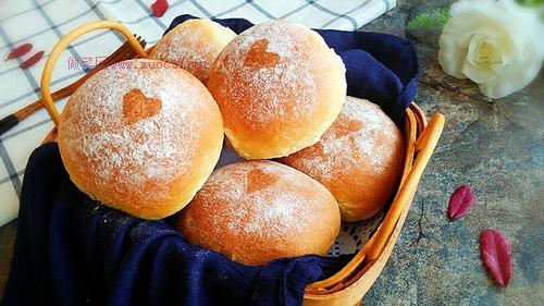 愛心玉米小面包的做法