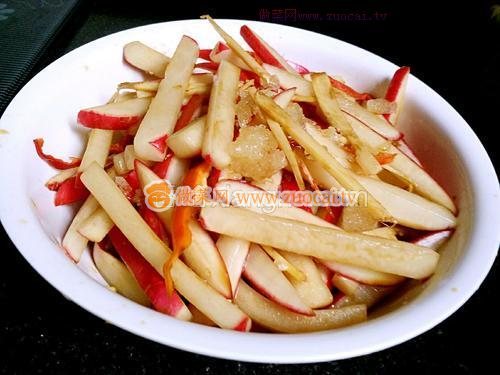 爽口醬蘿卜的做法