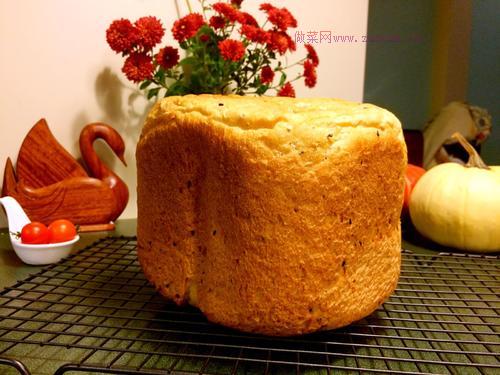 奇亞籽素面包(面包機(jī)版)的做法