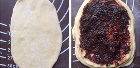 圣誕樹(shù)面包的做法步驟14-15