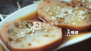 滋補(bǔ)紅糖糯米藕丨大嘴螺的做法步驟：12