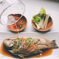 吃好一條魚？是煎、是炸、是燉？蔥油鱸魚，請跟我來學哦！的做法圖解8
