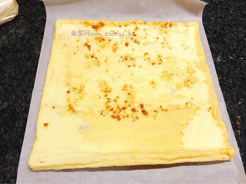 香蔥肉松蛋糕卷的做法