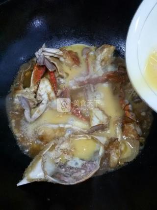 蛋炒江蟹-------gun蛋吧，江蟹君！的做法步驟：9