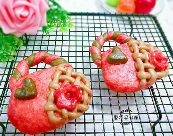 花樣面食手提包饅頭