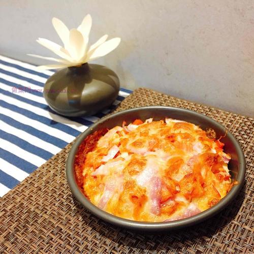 簡(jiǎn)易香腸披薩的做法