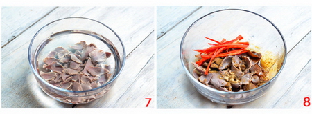 雜蔬撈鴨胗的做法步驟7-8