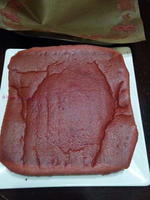 紅絲絨蛋糕小方的做法