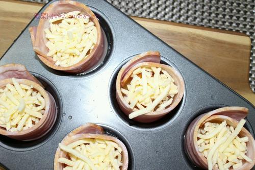 培根芝士雞蛋卷的做法