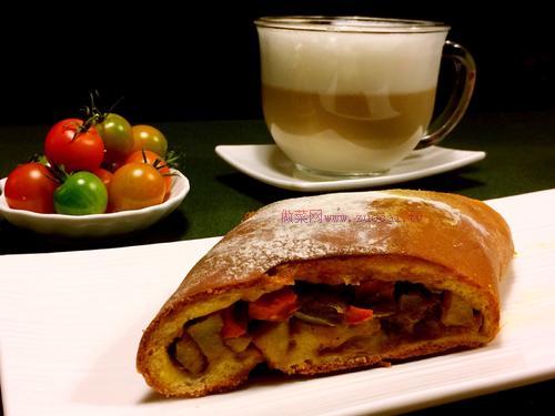 斯特龍博利素食面包卷的做法